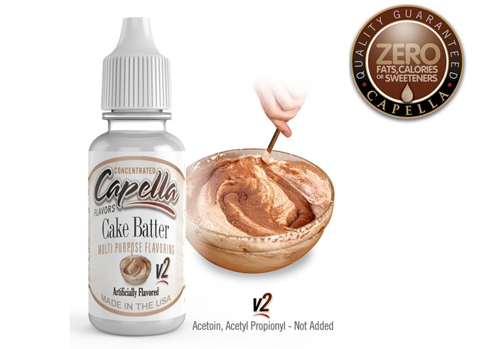 capella flavors ケーキバター
