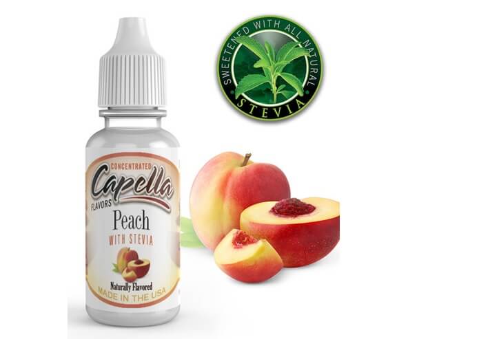 capella flavo Peach with Stevia画像