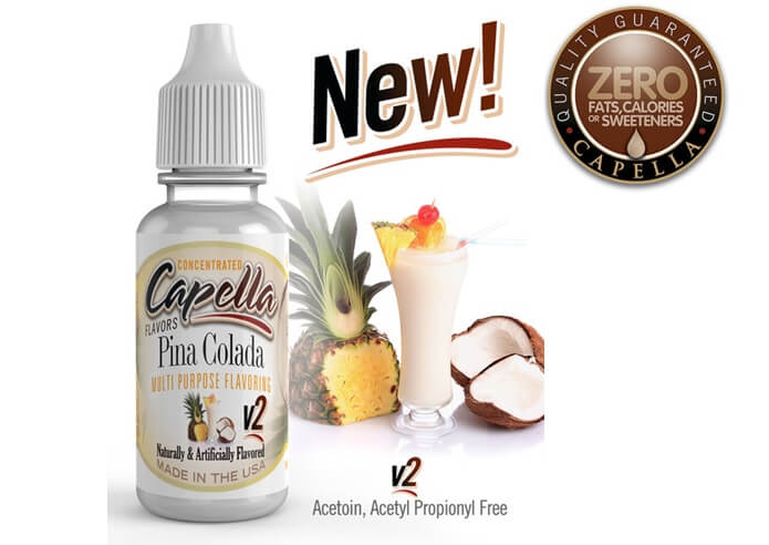 capella flavors Pina Colada v2画像