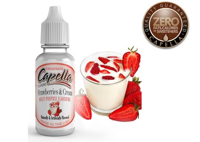 capella flavors ストロベリークリーム