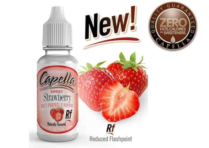 capella flavo Sweet Strawberry Rf画像